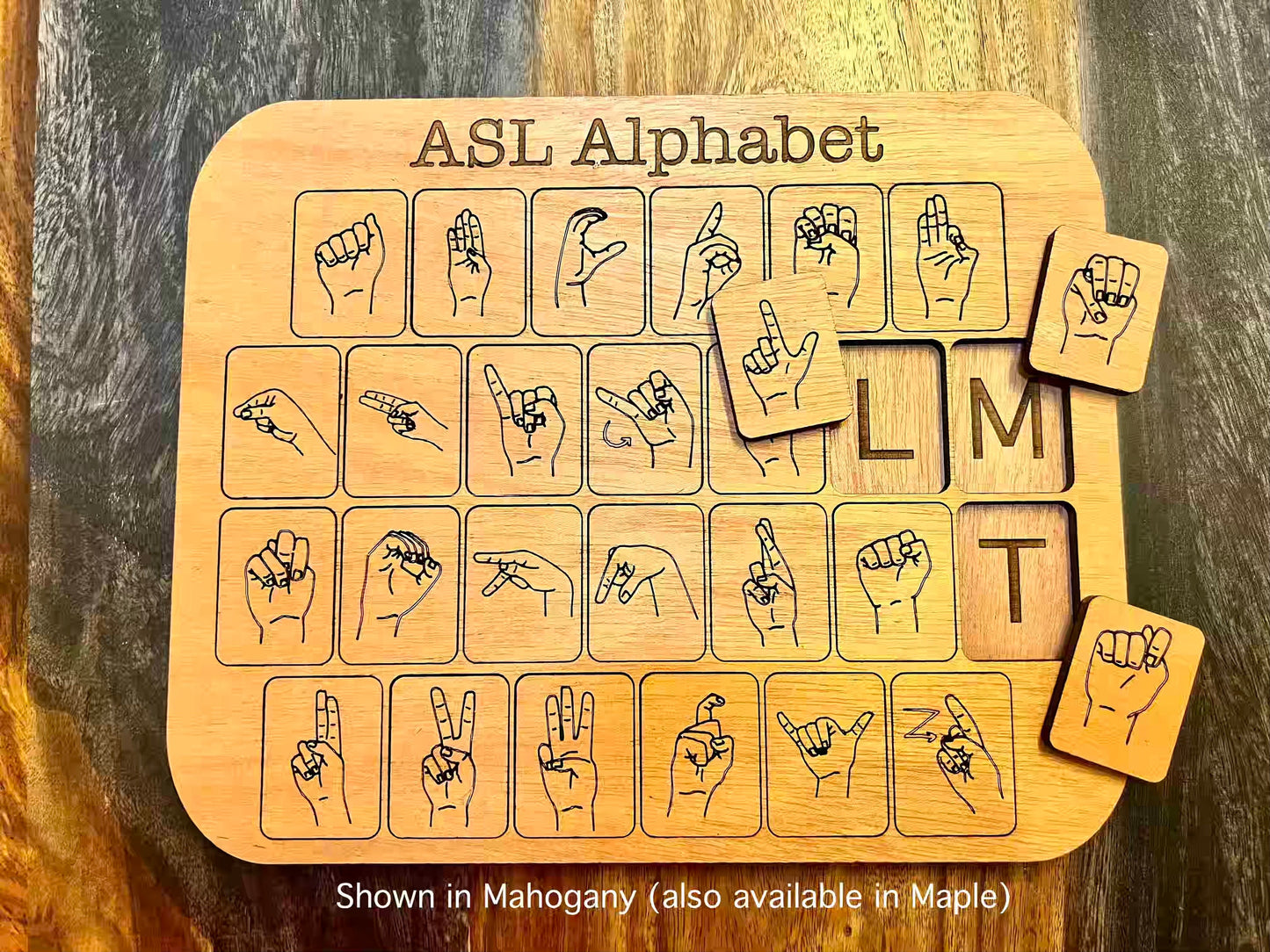 Sign Language Alphabet Puzzle