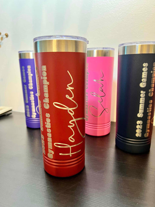 Personalized Stainless Steel Tumblers - 22 oz