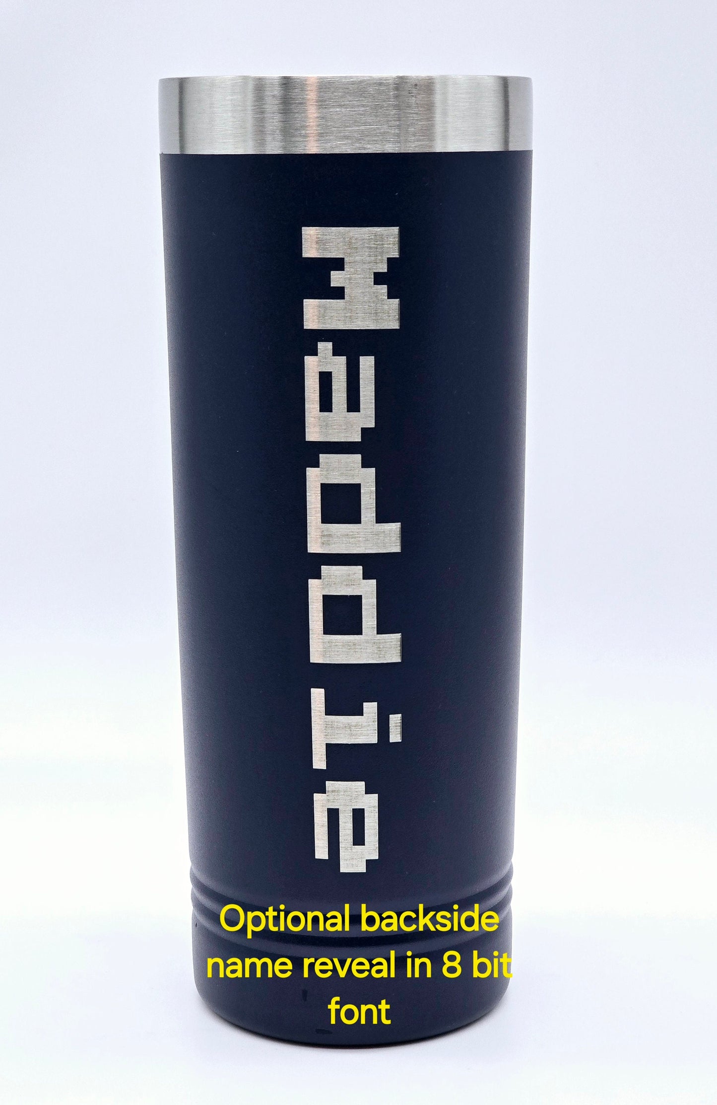 Personalized Binary Computer Coded Name Tumbler - 22 oz