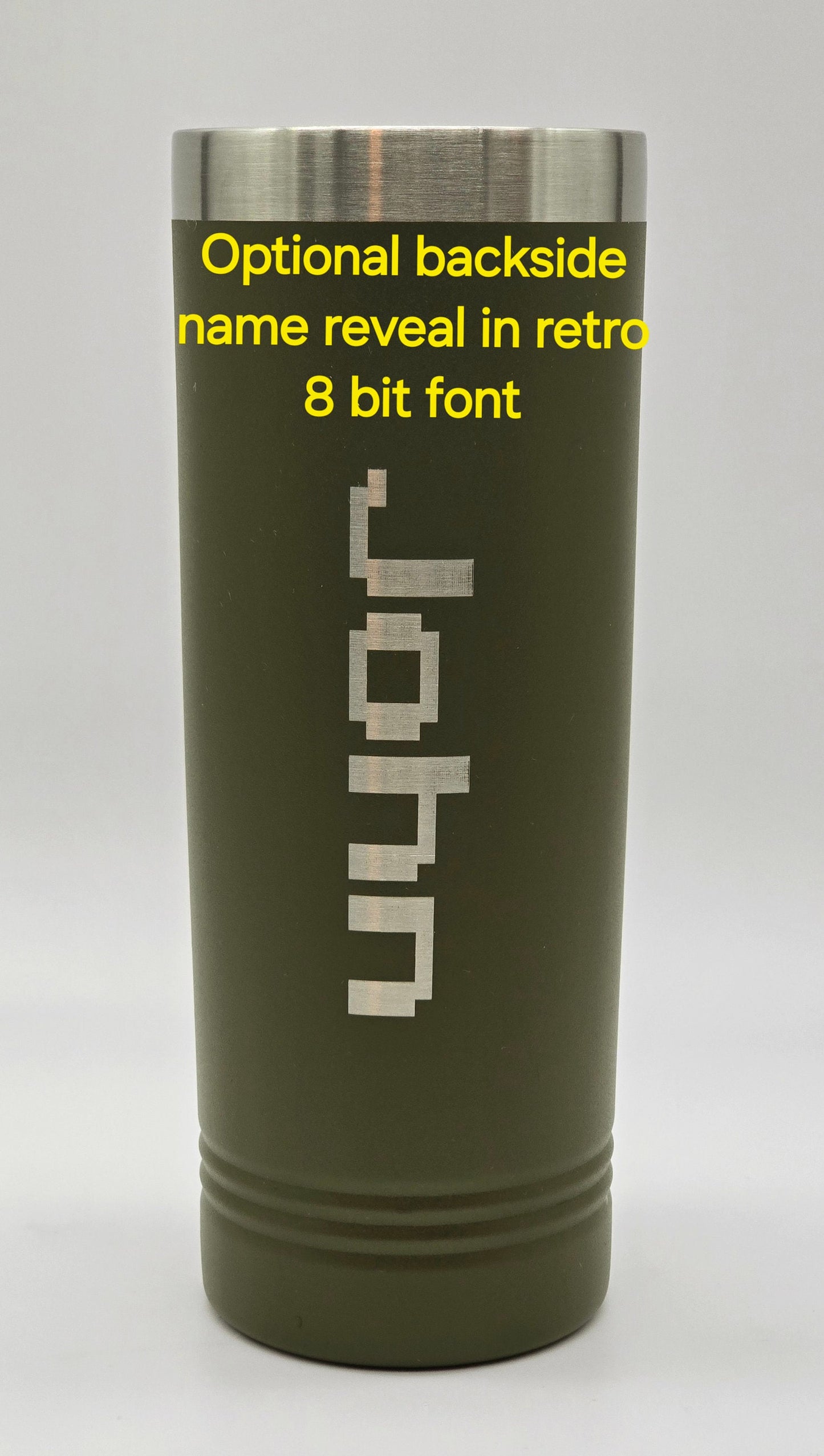 Personalized Binary Computer Coded Name Tumbler - 22 oz