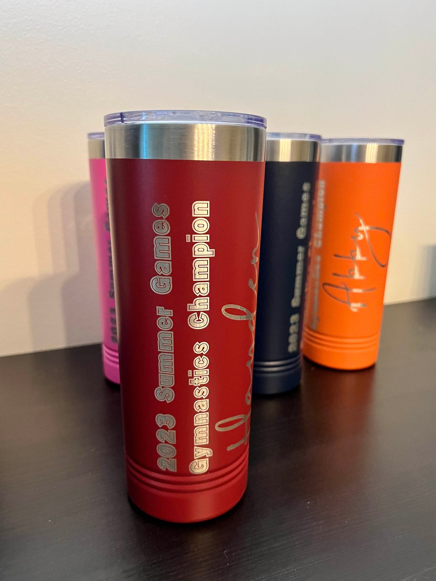 Personalized Stainless Steel Tumblers - 22 oz