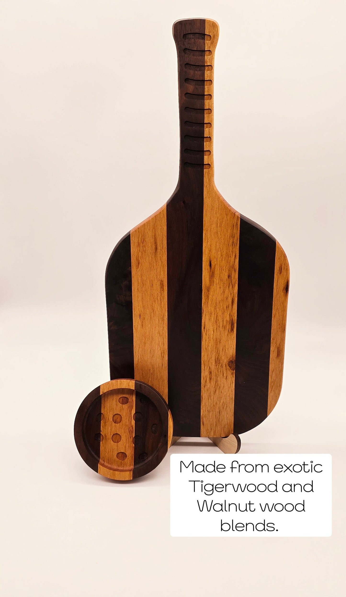 Pickleball Paddle & Tray Set