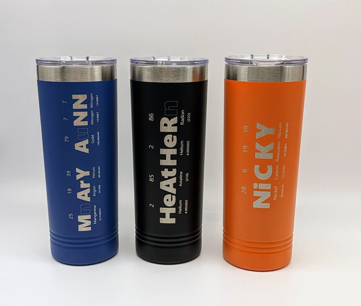 Personalized Periodic Table Name Tumbler - 22 oz