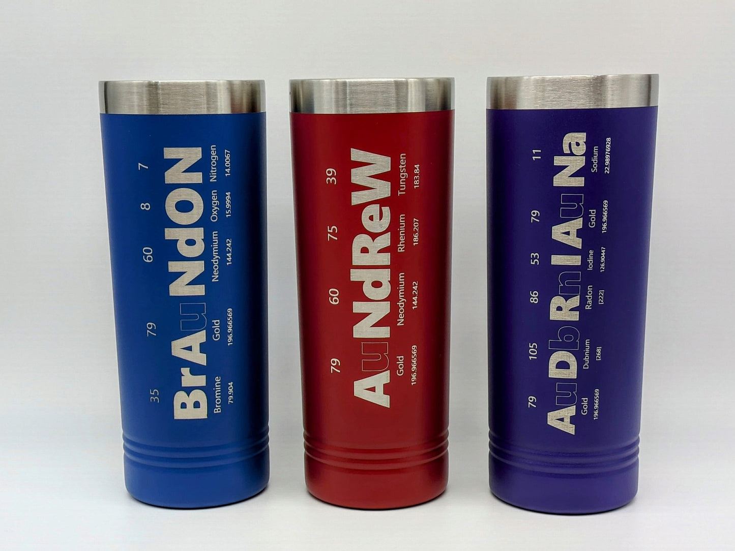 Personalized Periodic Table Name Tumbler - 22 oz