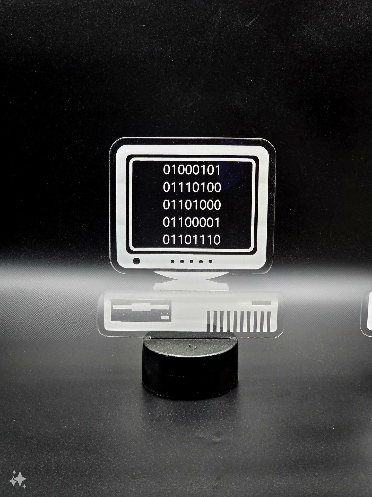 Personalized Retro Computer Coding Light Up Sign
