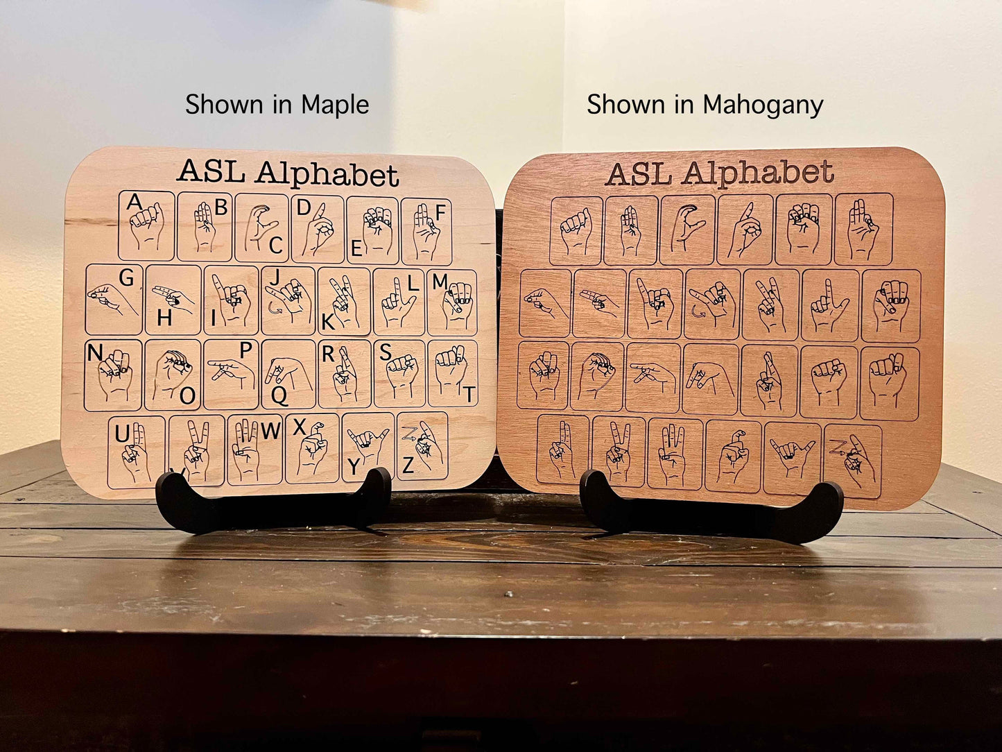 Sign Language Alphabet Puzzle