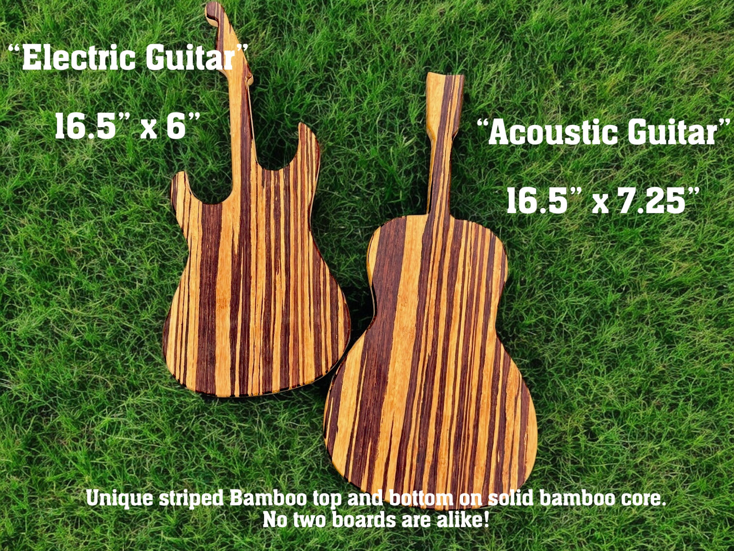 Tiger Bamboo Cutting/Charcuterie Boards