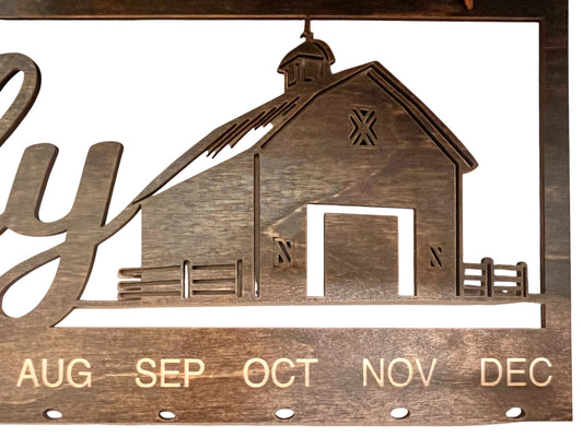 Family Birthday Celebrations Perpetual Hanging Calendar / Multiple Designs