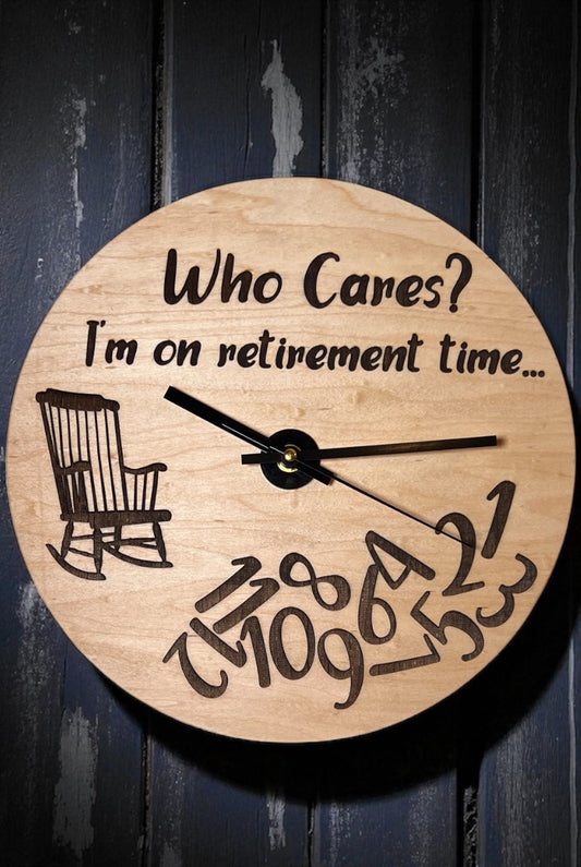Funny Retirement Clock