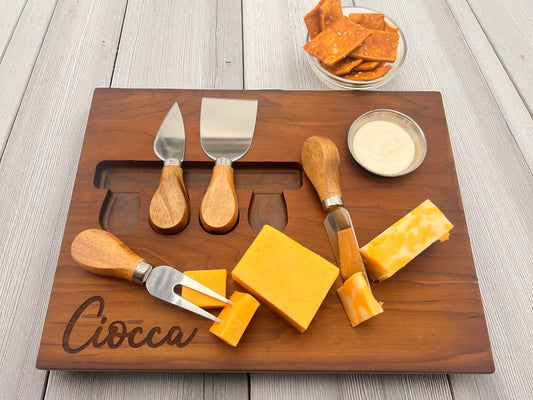 Cheese and Knife Board