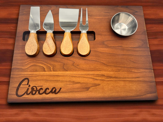 Cheese and Knife Board