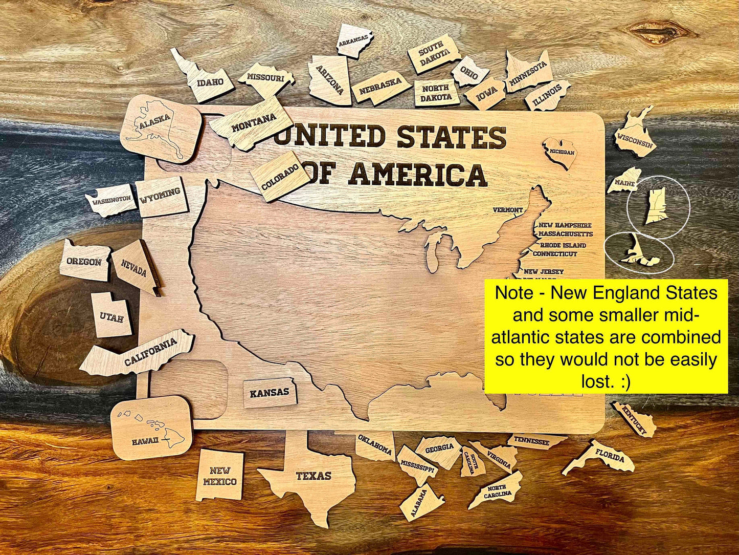 United States Map Puzzle