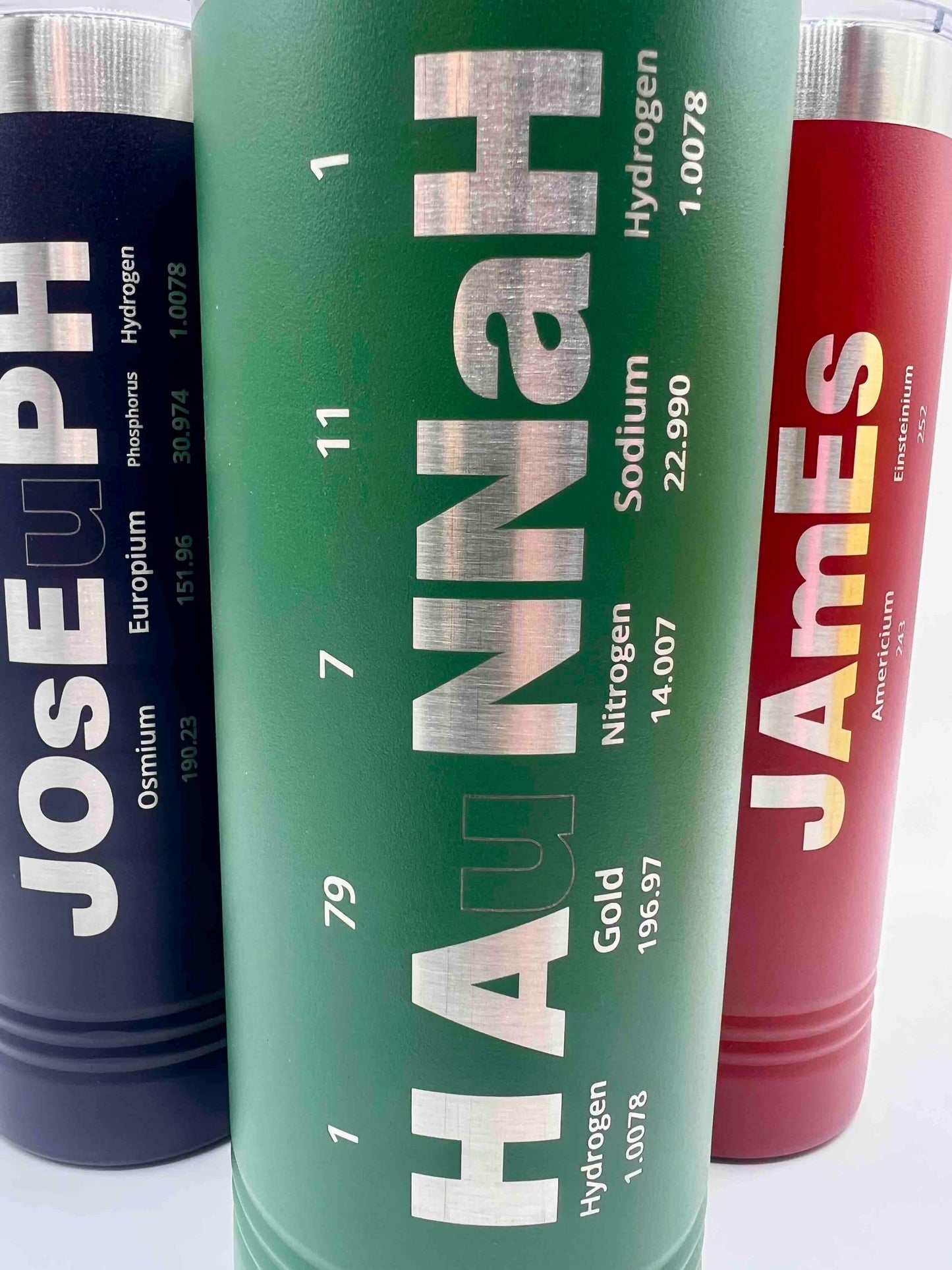 Personalized Periodic Table Name Tumbler - 22 oz
