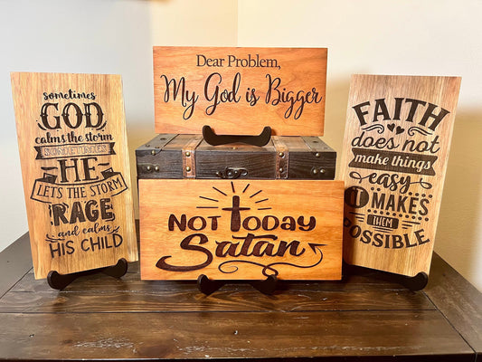 Faith-Based Motivational Signs