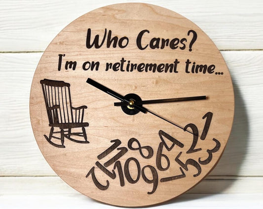 Funny Retirement Clock